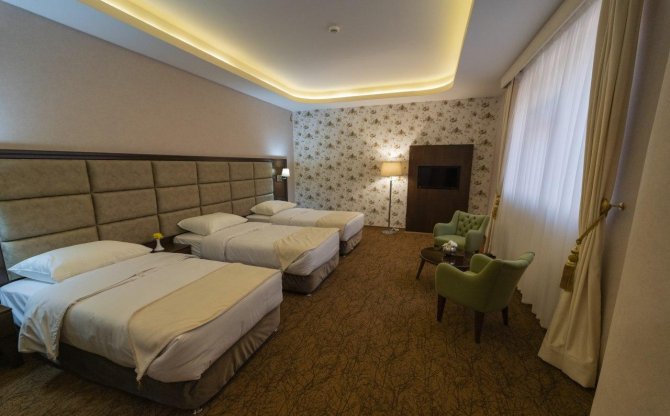 اتاق سه تخته هتل امپریال ارس جلفا